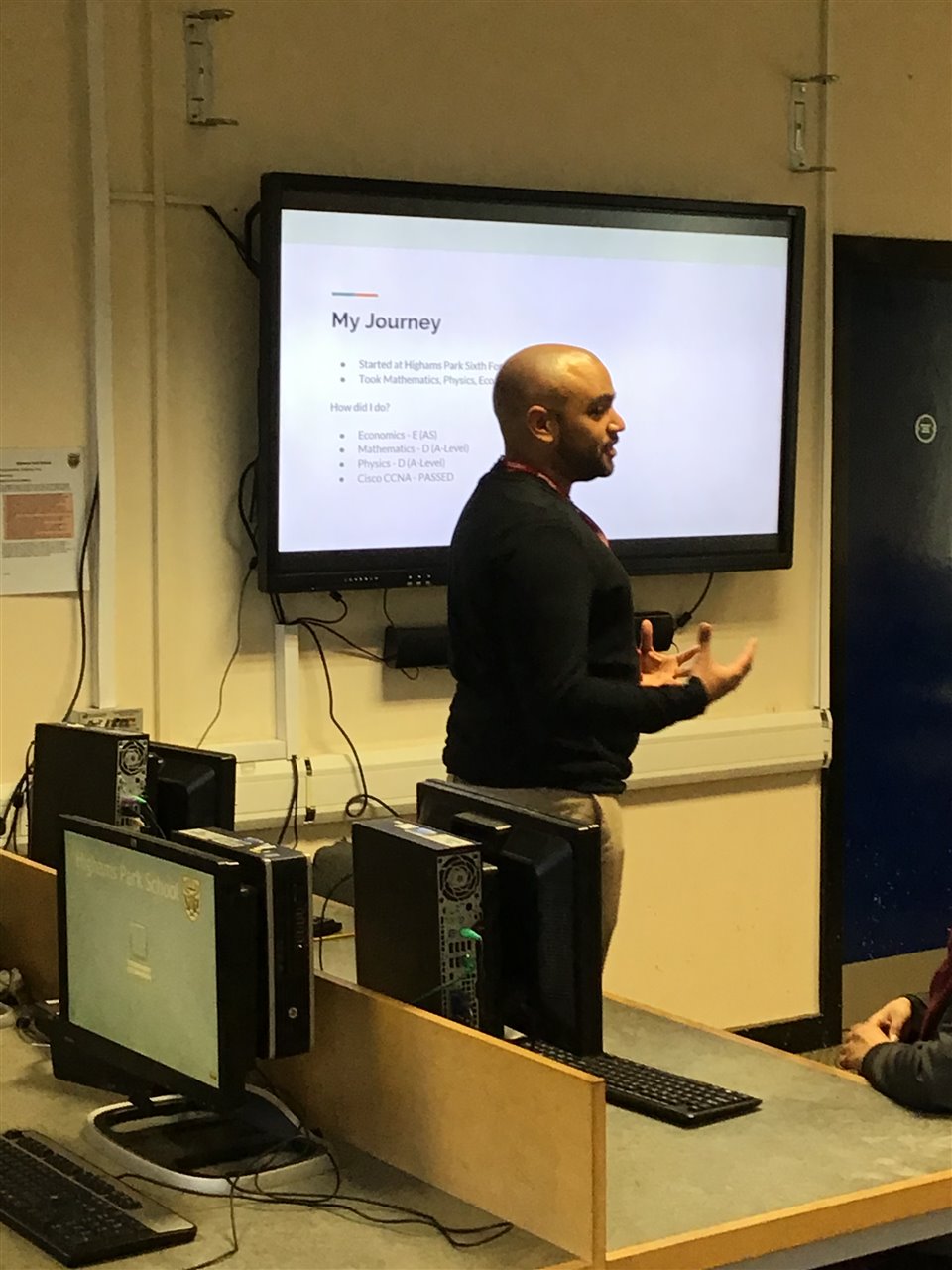 Software Developer Marcus Pennington talk/Q&A with year 12 ...