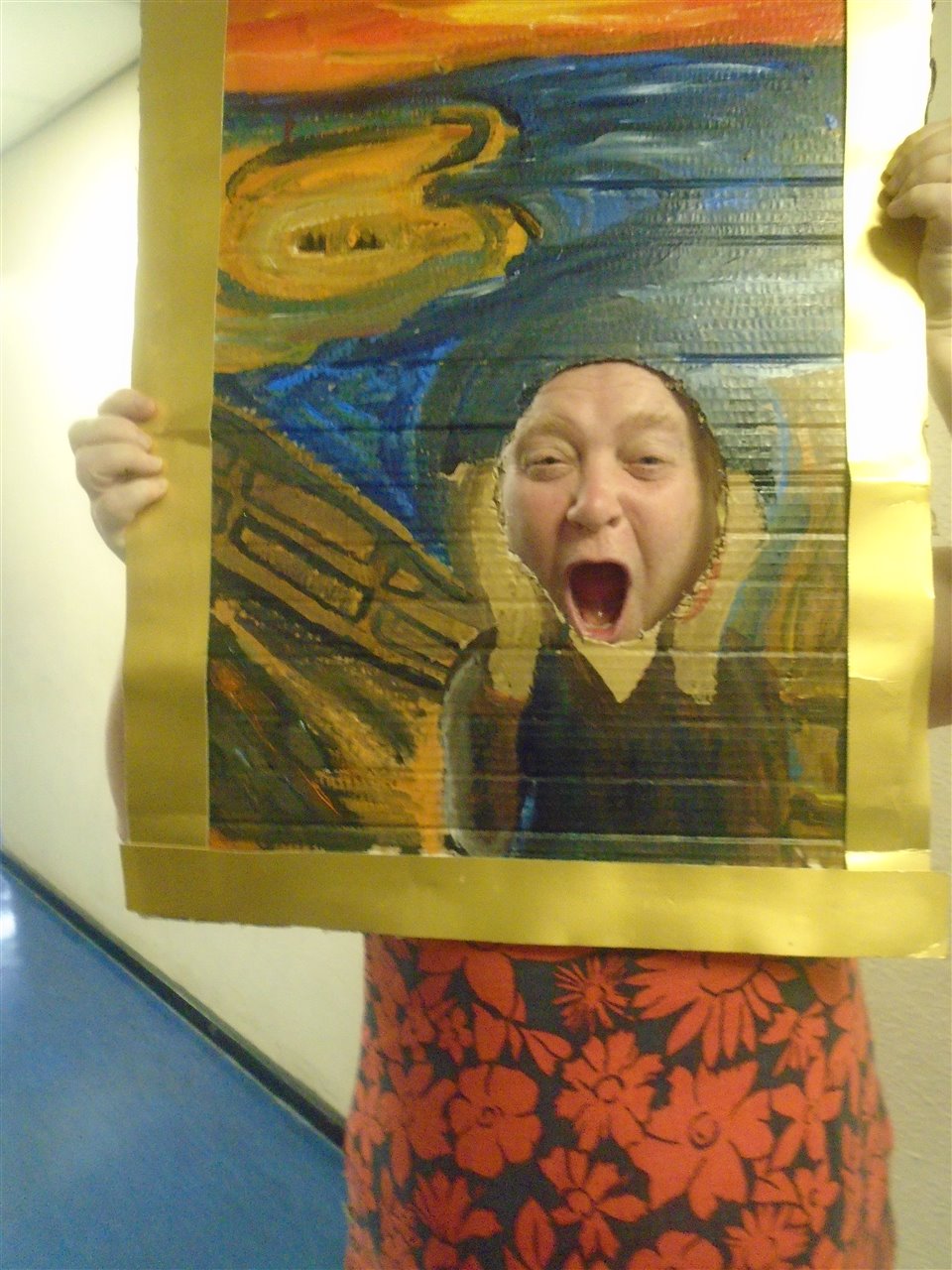 Iconic Expressions: Mona Lisa and The Scream